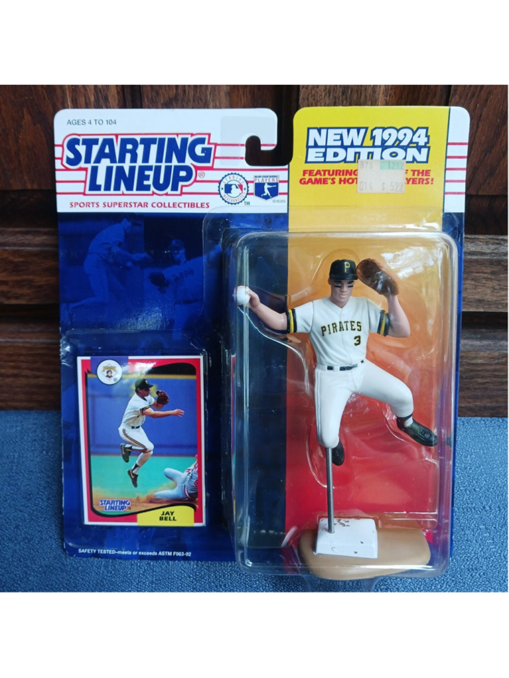 Jay Bell 1994 edition 1993 Kenner toys Starting Lineup MLB 1994 SL125